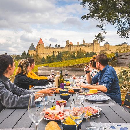 L'Ecrin De La Cite, Coeur De Vignes - Vivez Une Experience Inoubliable ! Carcassonne Dış mekan fotoğraf